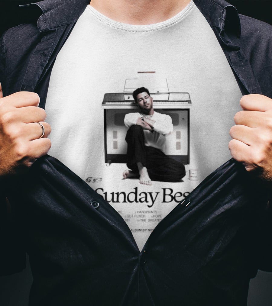 Sunday Best Nick Jonas Tracklist T-Shirt