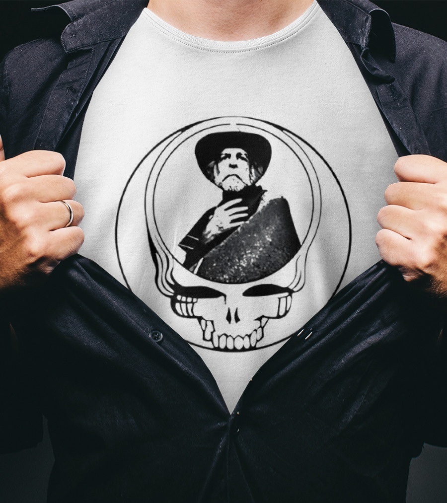 Bob Weir Grateful 1947 Cowboy Skull T-Shirt