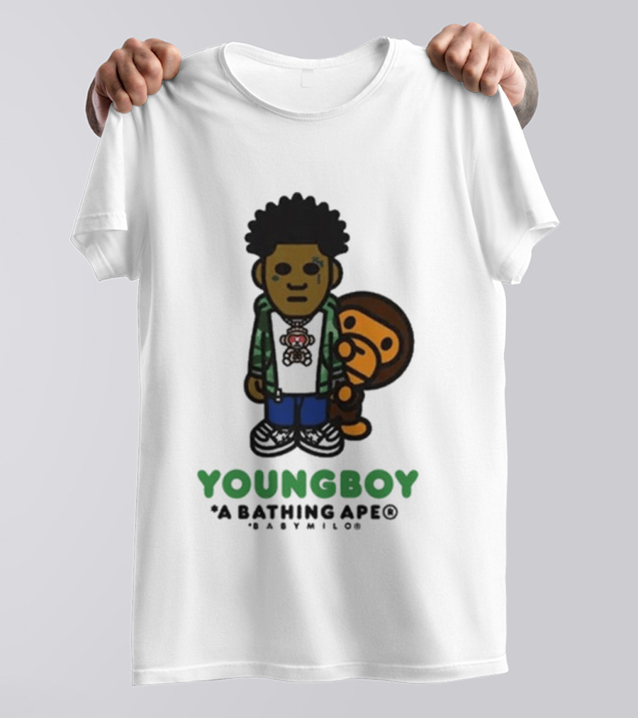Youngboy A Bathing Ape Baby Milo T-Shirt