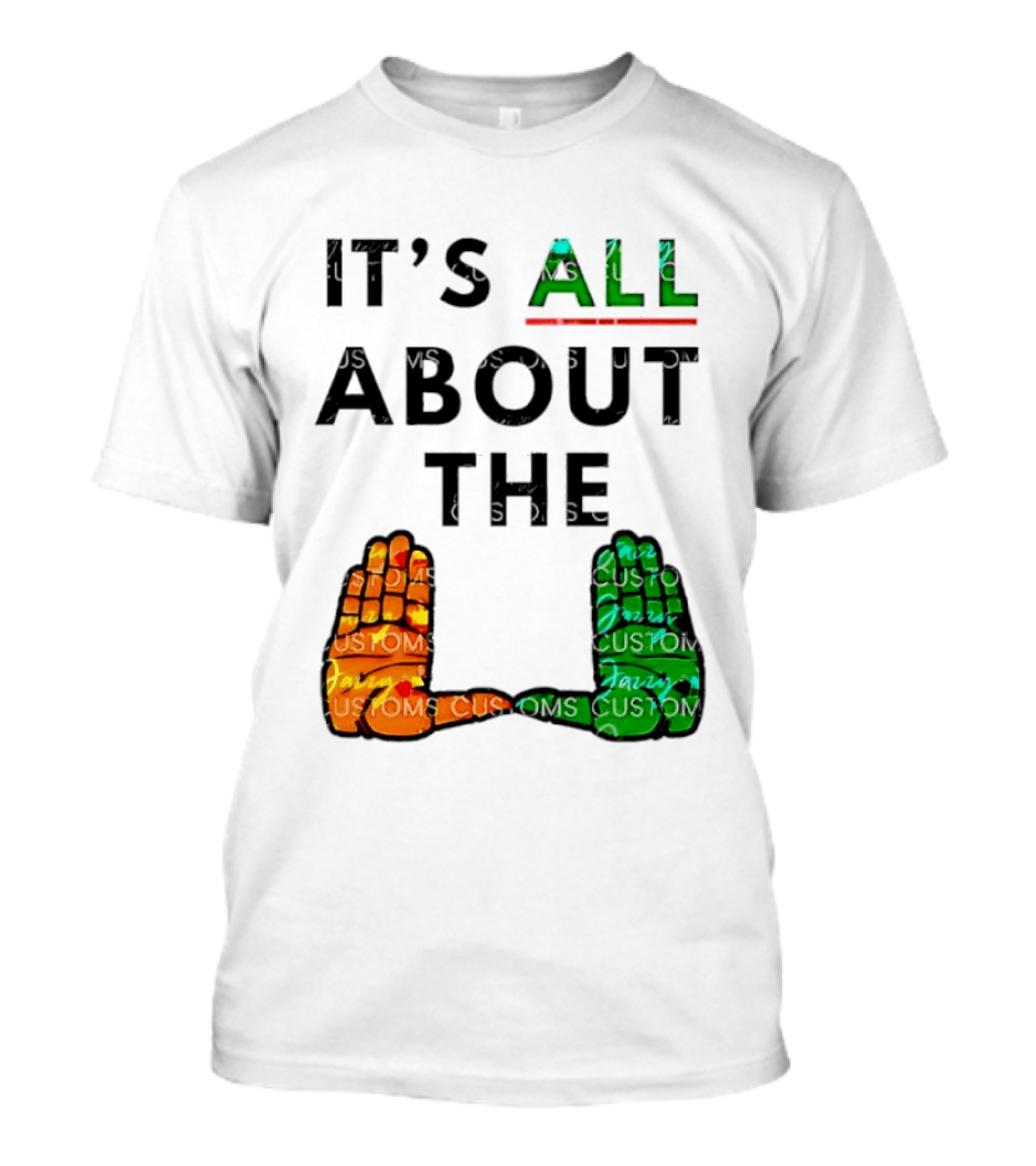 It's All About The U Miami Hurricanes Hand Gesture T-Shirt