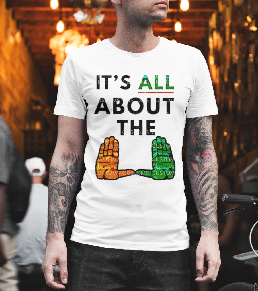 It's All About The U Miami Hurricanes Hand Gesture T-Shirt