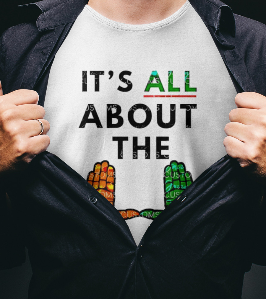 It's All About The U Miami Hurricanes Hand Gesture T-Shirt