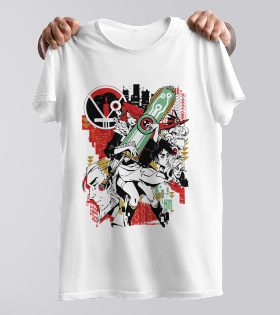 Transistor 10th Anniversary Red And Jaunt Feature T-Shirt
