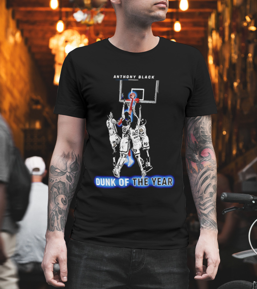 Anthony Black Dunk Of The Year Orlando Magic Basketball Action T-Shirt