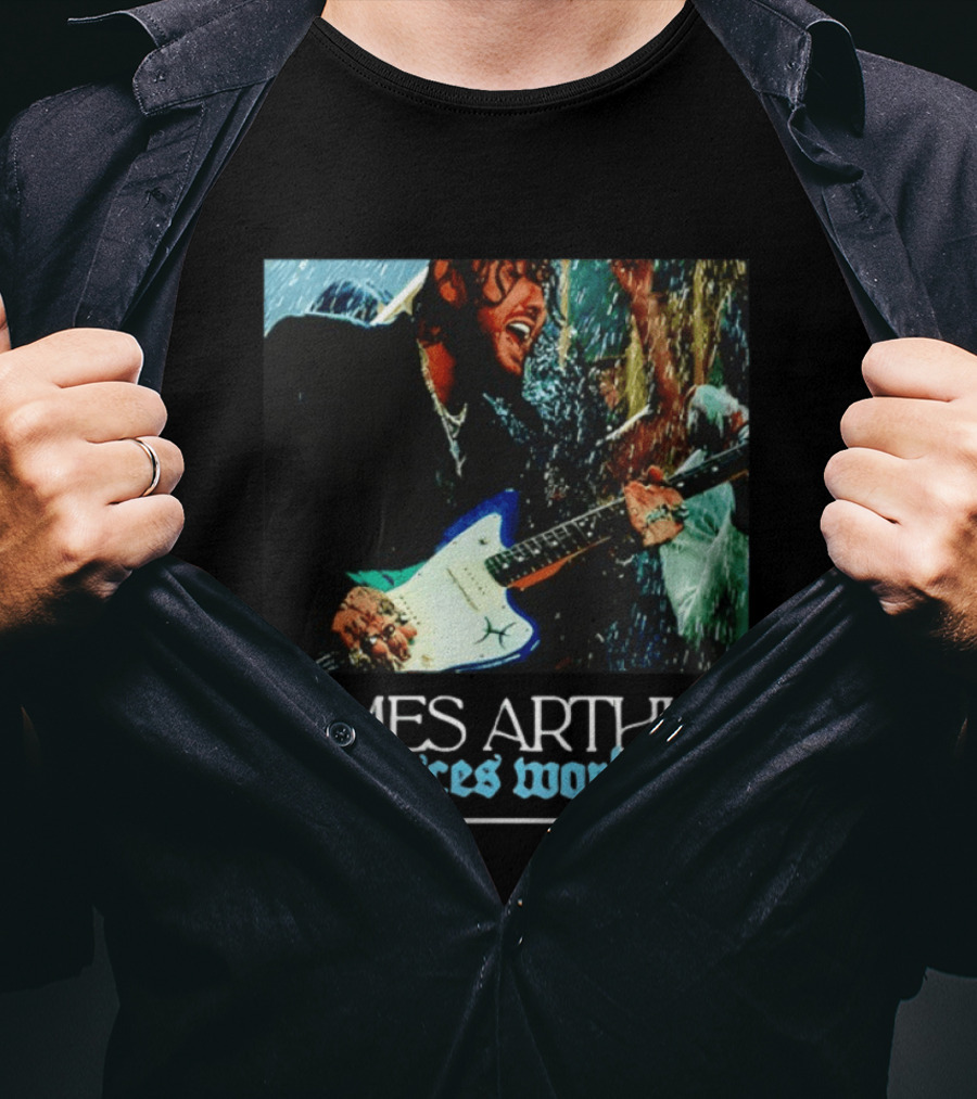 JAMES ARTHUR The Pisces World Tour UK Europe 2023/24 T-Shirt