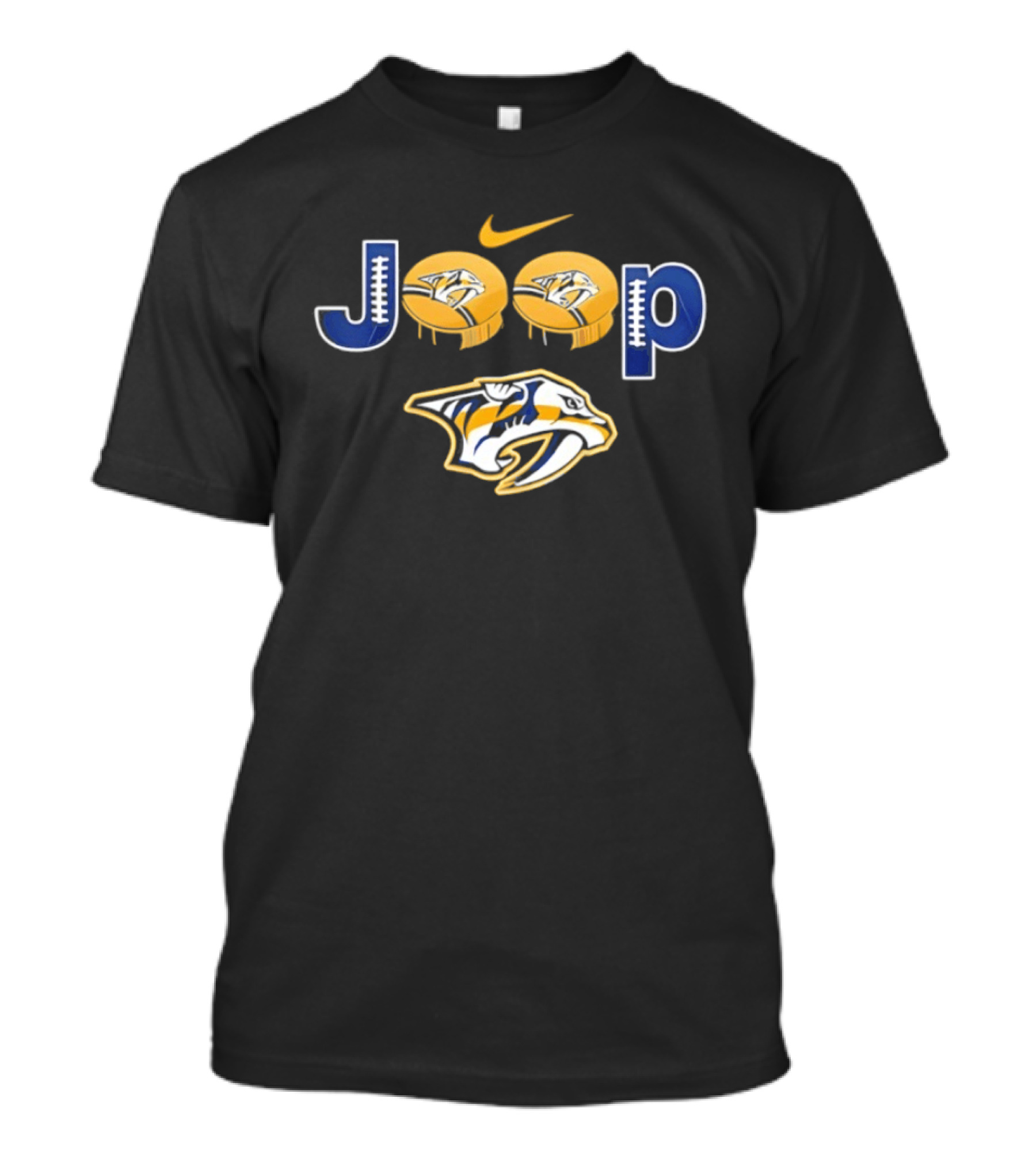 Nashville Predators Jeep Go Predators Hockey Nike Fan T-Shirt