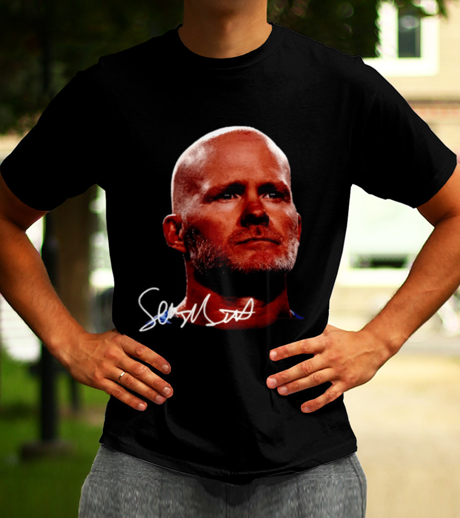 Sean McDermott Oversized Heavyweight Face Signature T-Shirt