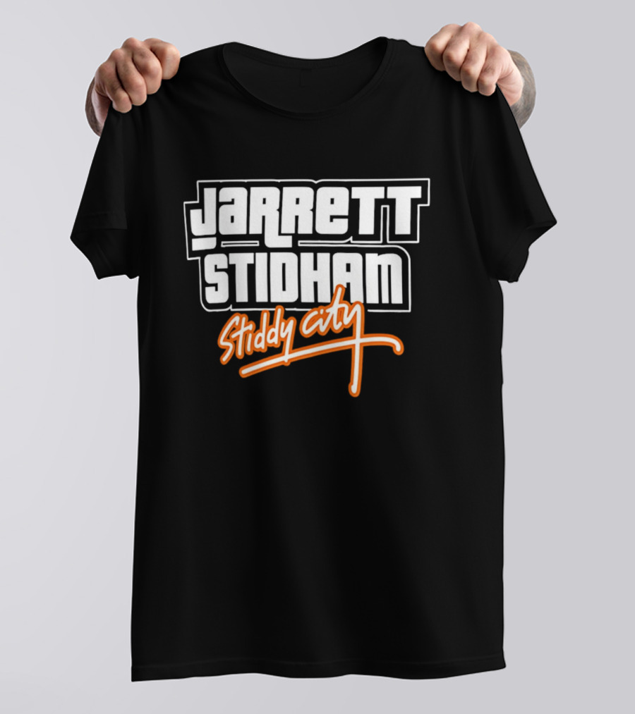 Jarrett Stidham Stiddy City GTA Vice City T-Shirt