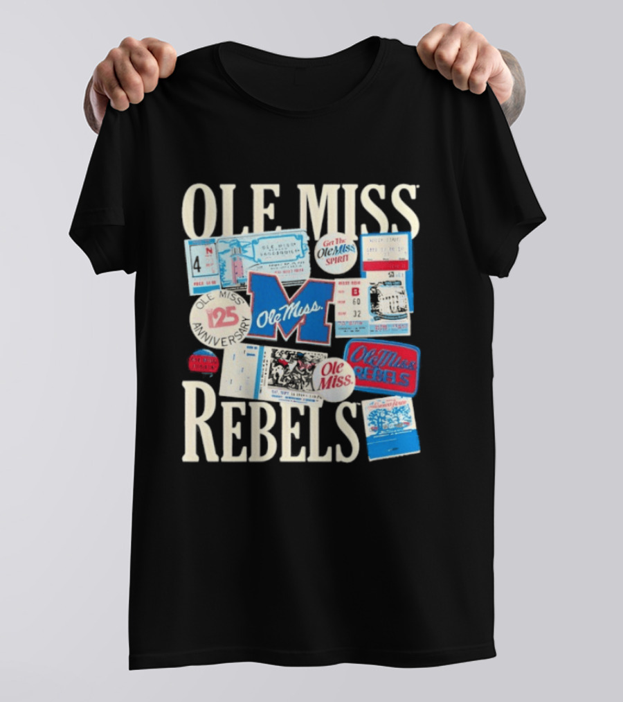 Ole Miss Rebels Spirit Memorabilia Collection T-Shirt