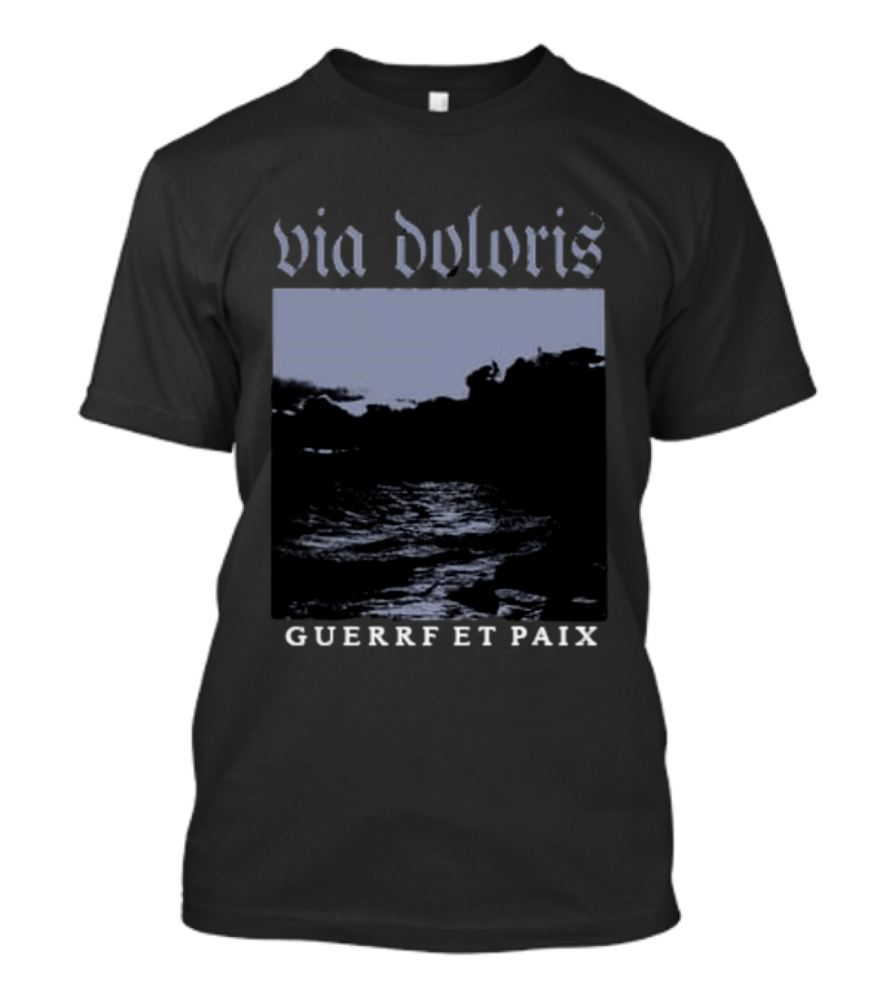 Via Doloris Guerre Et Paix Oceanic Twilight Scene T-Shirt