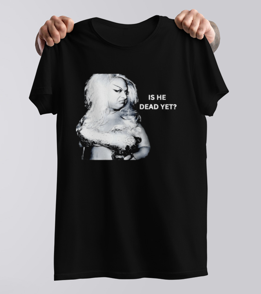 Is He Dead Yet Subtle FDT Protest T-Shirt