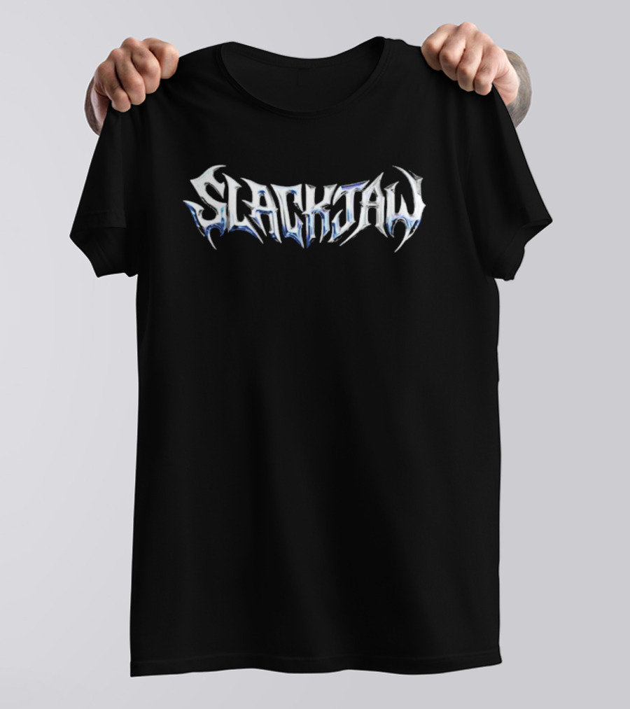 Slackjaw Chrome Metal Band T-Shirt