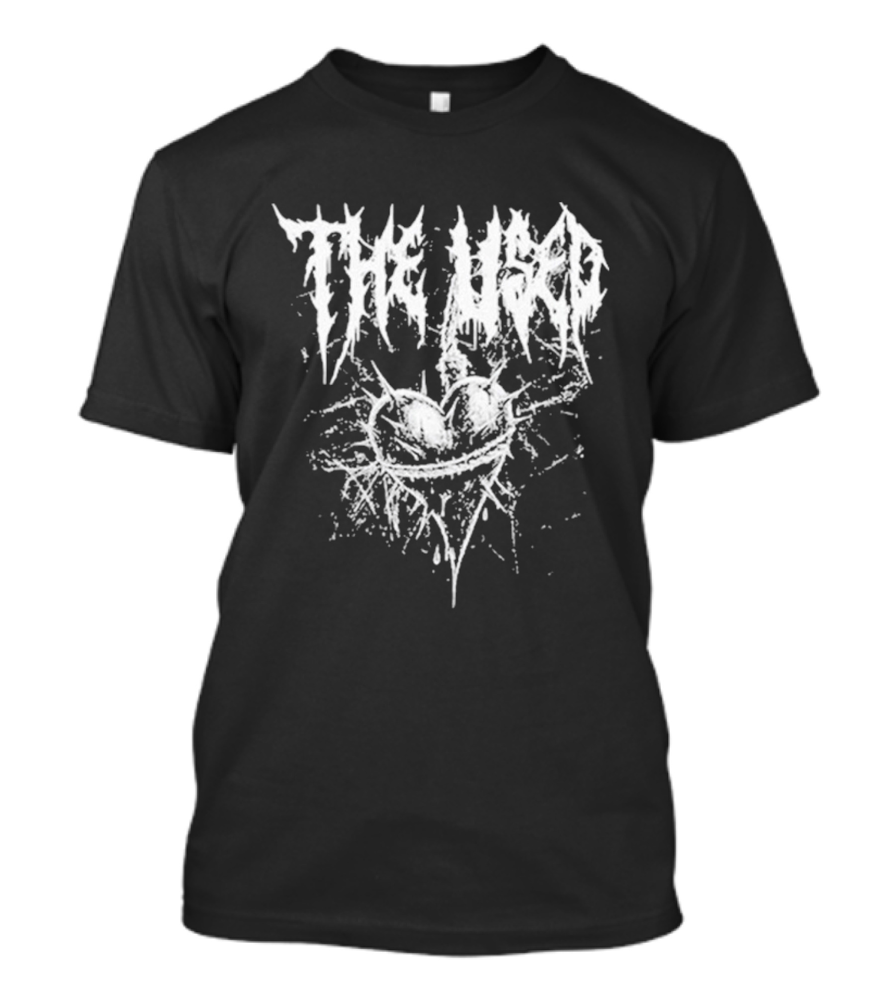 The Head Spiked Heart Emo Band Goth Aesthetic T-Shirt