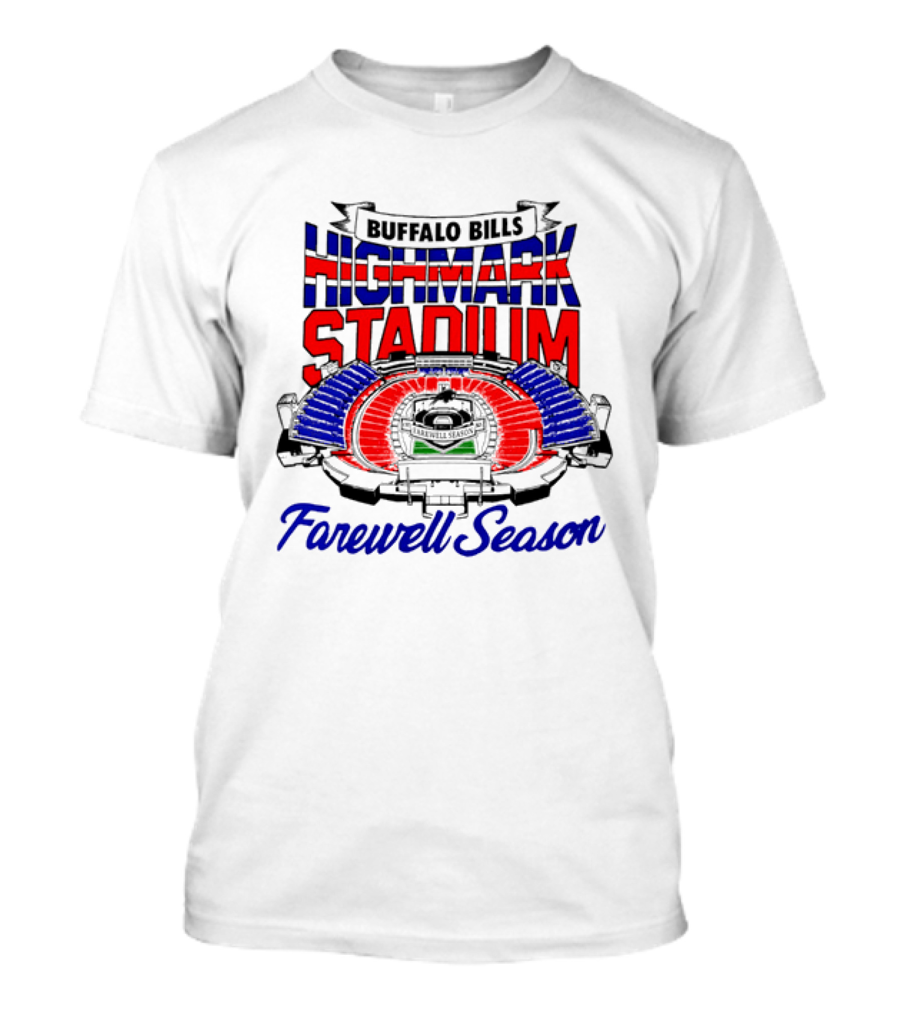 Buffalo Bills Highmark Stadium Farewell Season T-Shirt