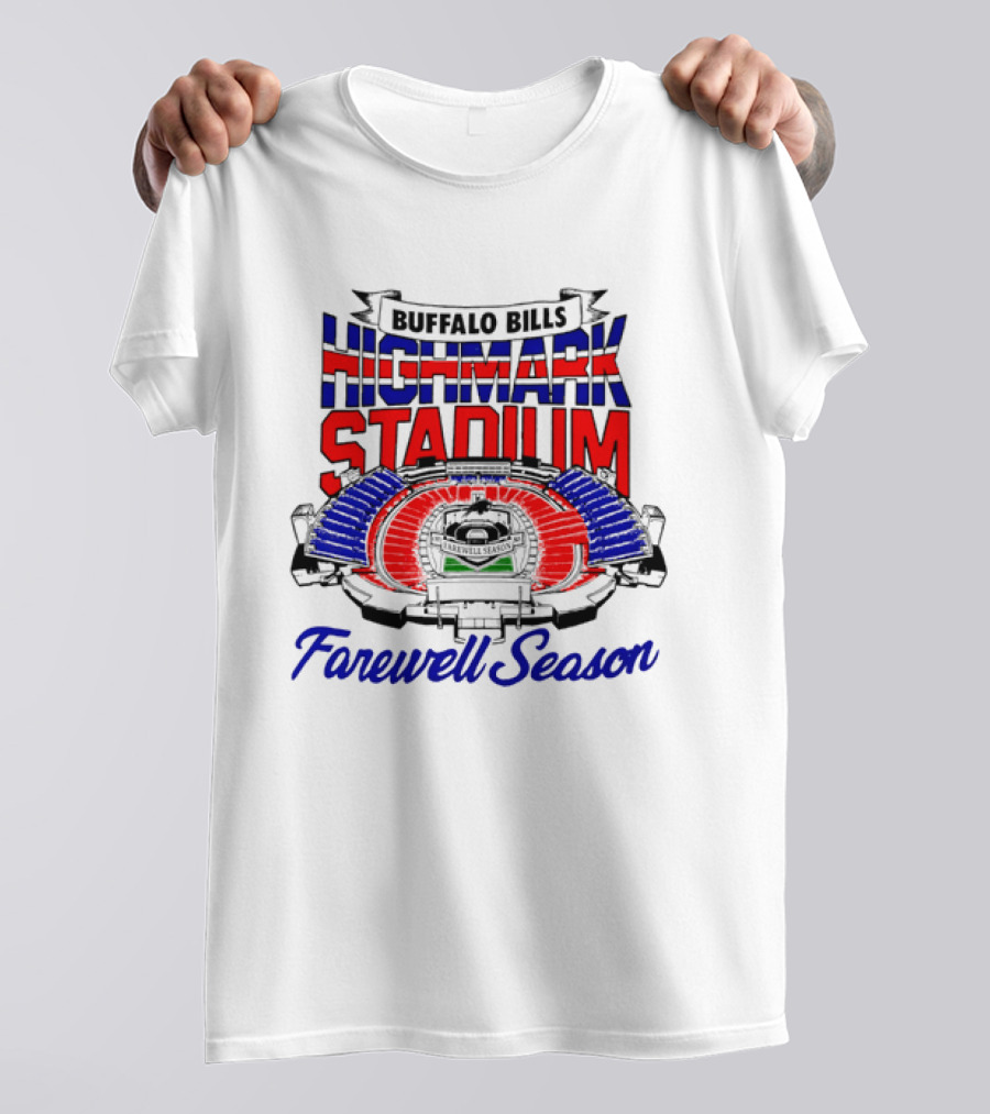 Buffalo Bills Highmark Stadium Farewell Season T-Shirt