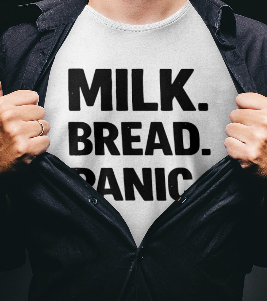 Milk Bread Panic Snow T-Shirt