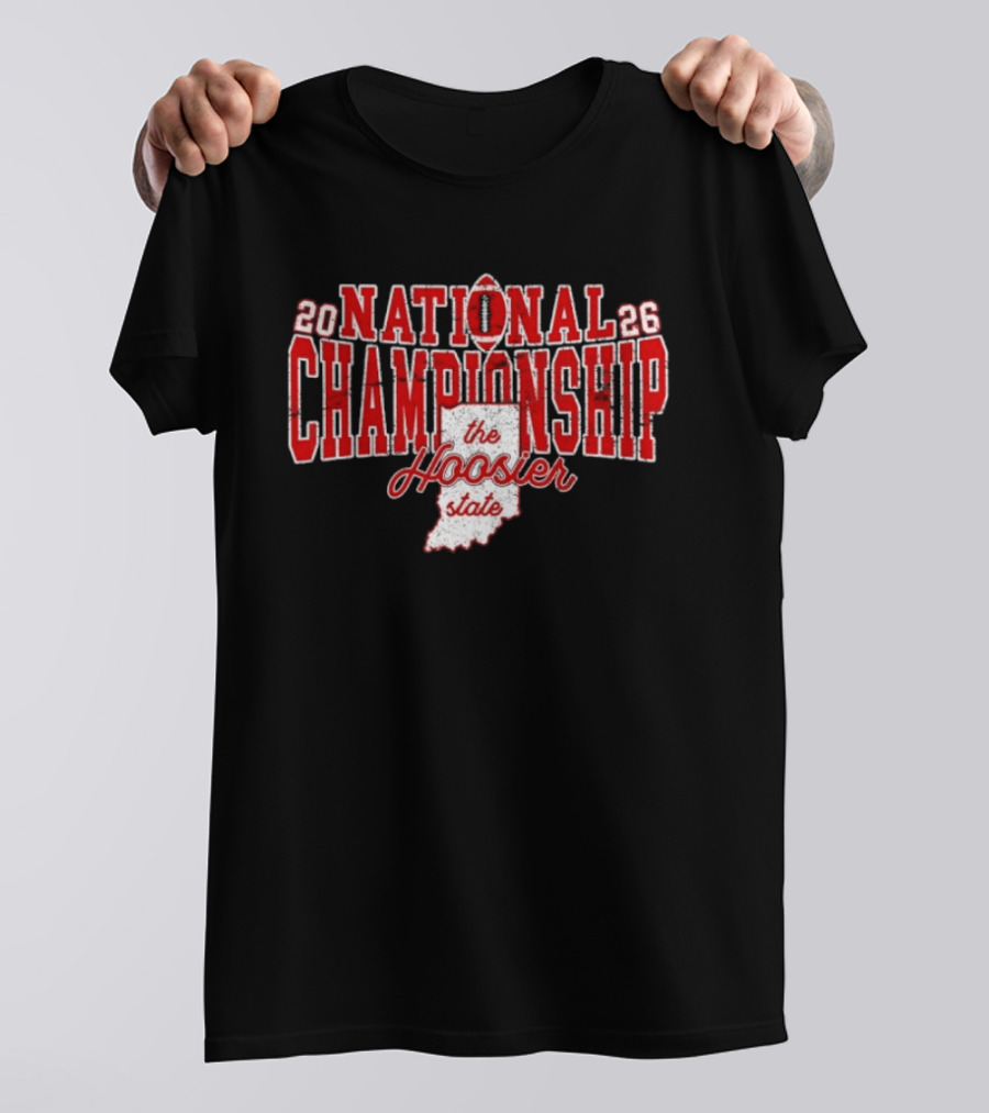 Indiana 2026 National Championship Hoosier State T-Shirt