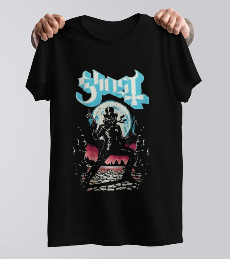 Ghost Skeletour 2026 Cowboy Papa Tour Dates Western T-Shirt