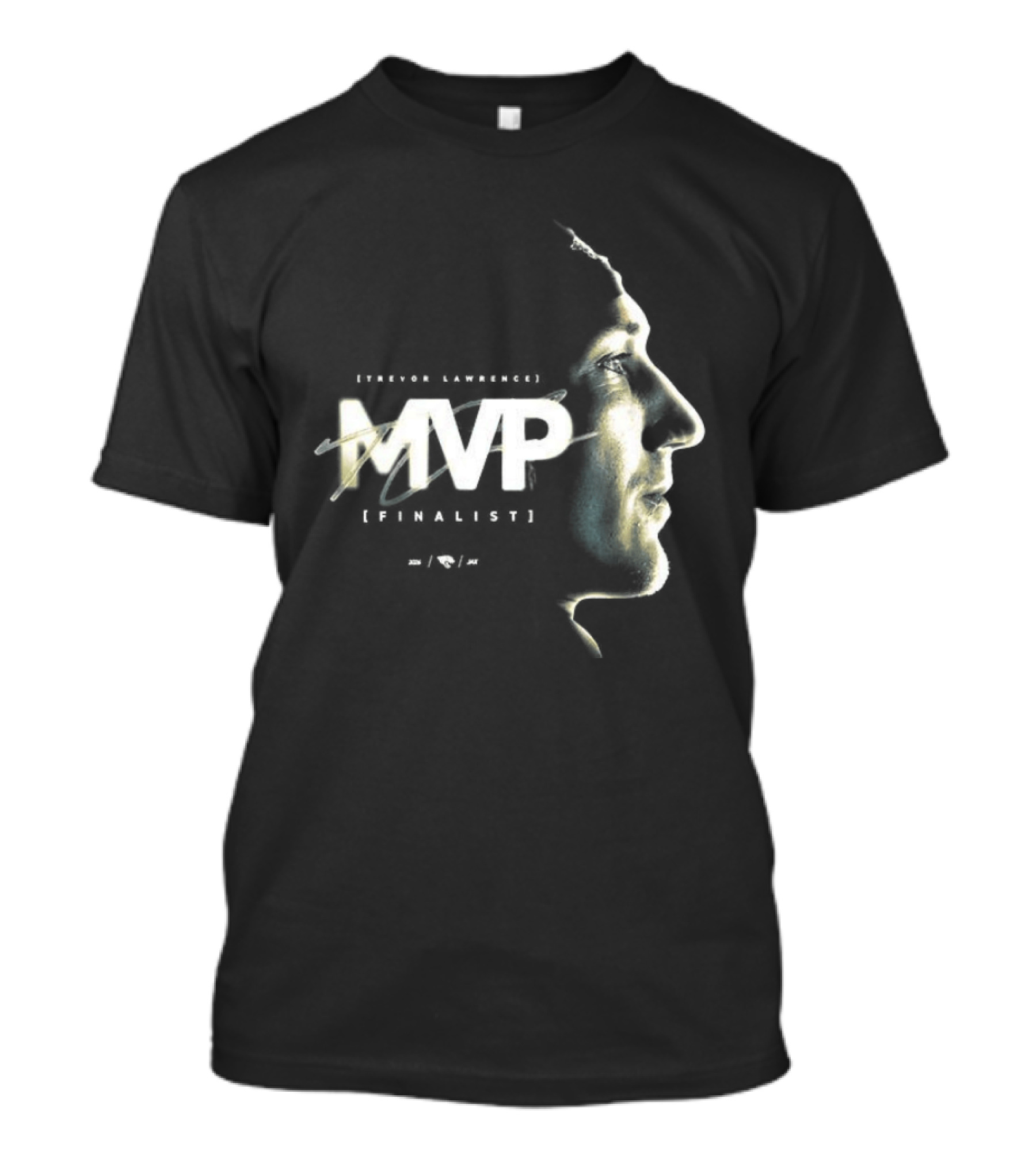 Trevor Lawrence MVP Finalist Jacksonville Jaguars Face T-Shirt