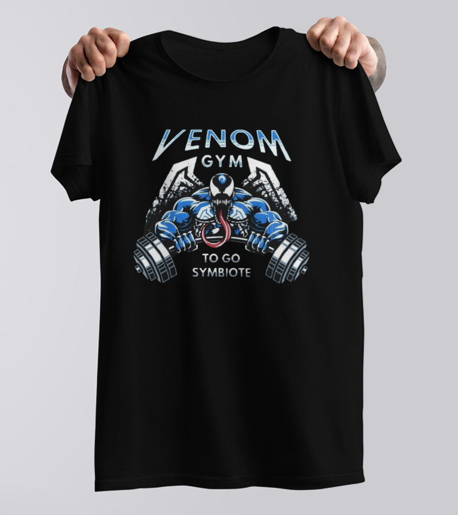 Venom Gym Workout Symbiote Strength Training T-Shirt
