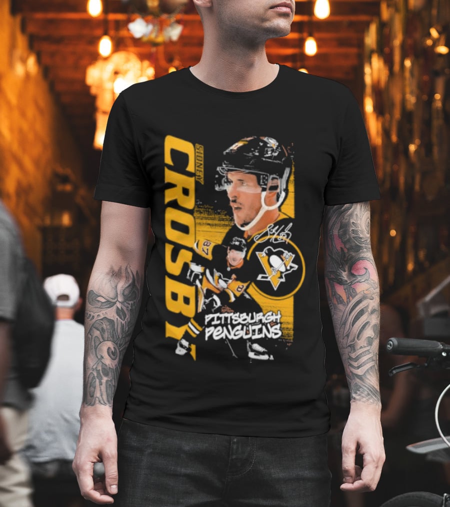 Pittsburgh Penguins Crosby Playmaker Hockey Legend T-Shirt