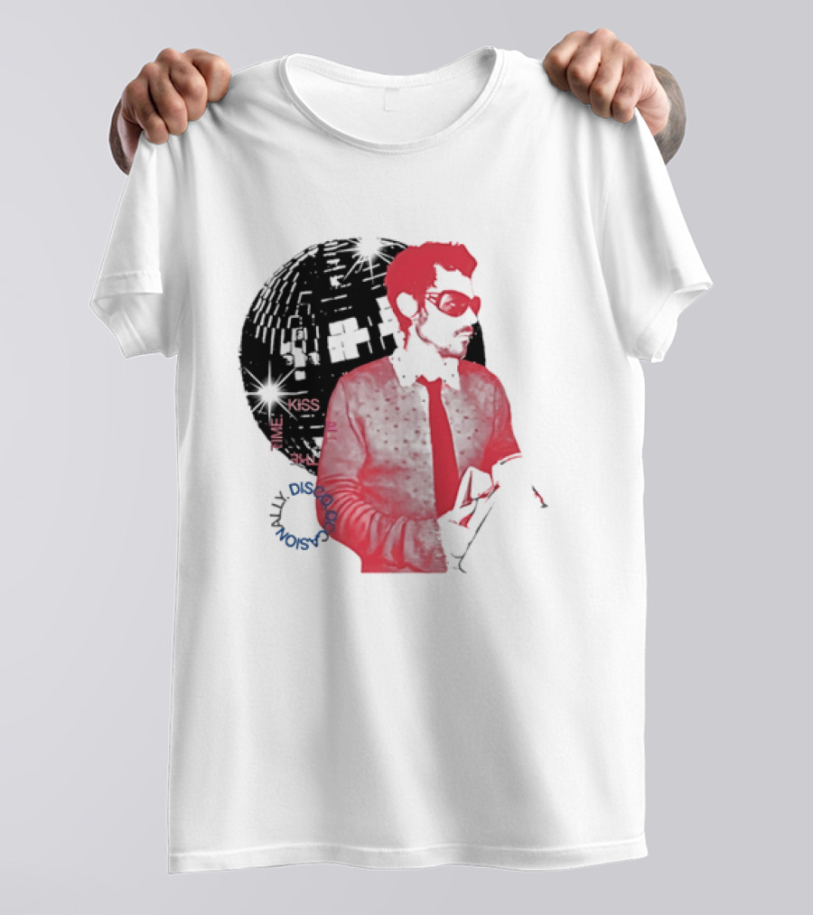 Harry Kiss All The Time Funky Disco Vibes T-Shirt