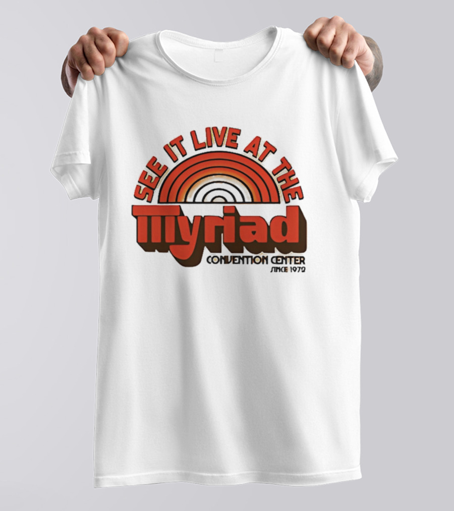 Myriad Convention Center Live June 1978 T-Shirt