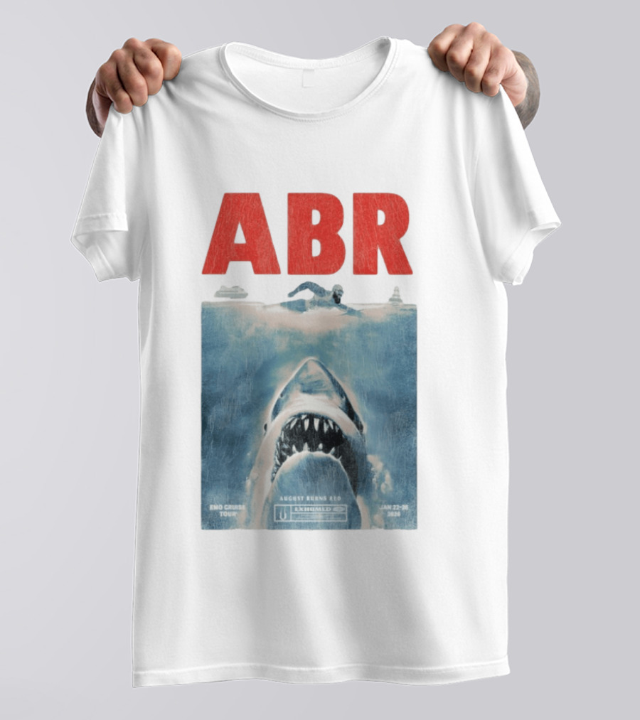ABR August Burns Red Jaws Emo Cruise Tour January 2026 T-Shirt