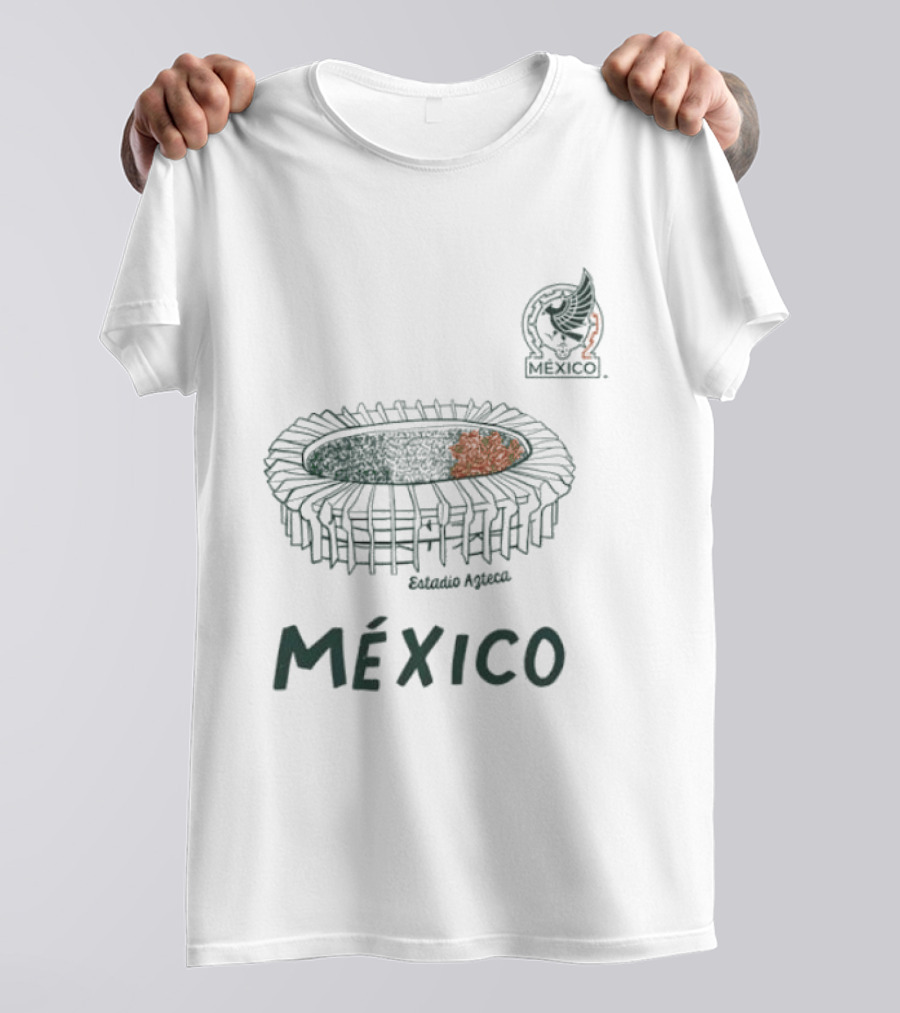 México National Team Azteca Stadium Vive La Fete T-Shirt