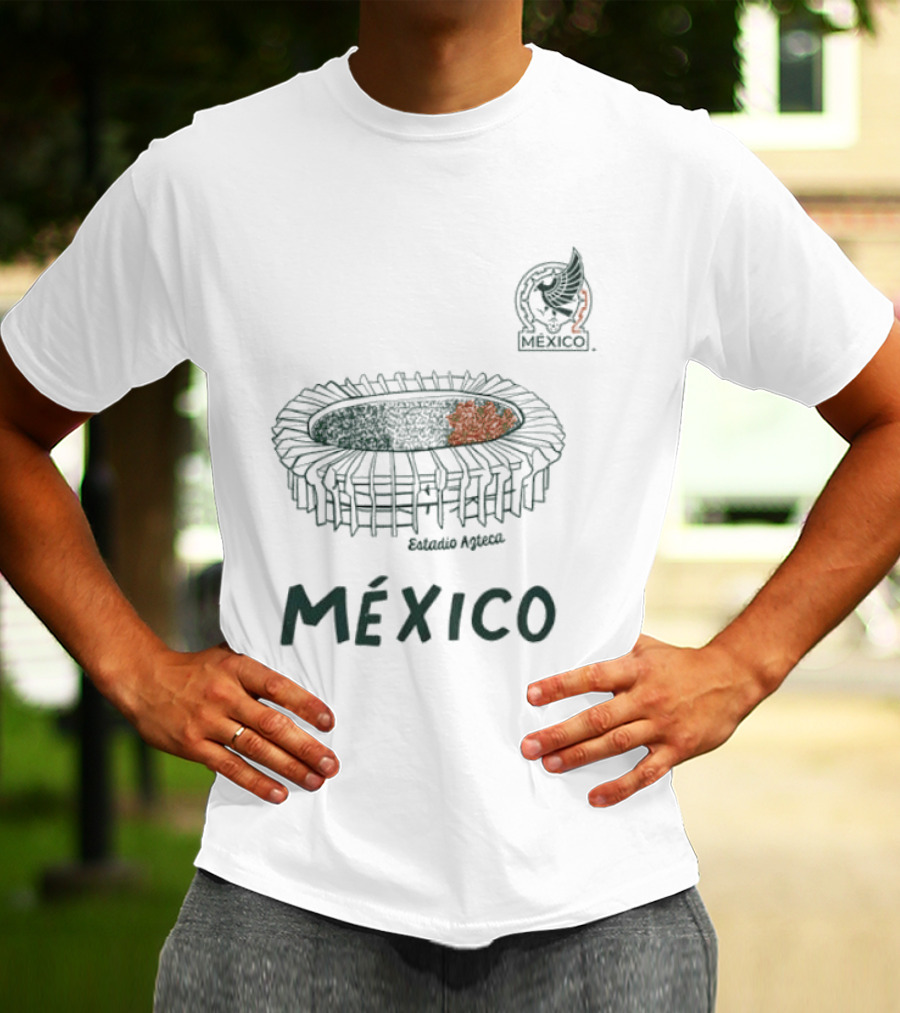 México National Team Azteca Stadium Vive La Fete T-Shirt