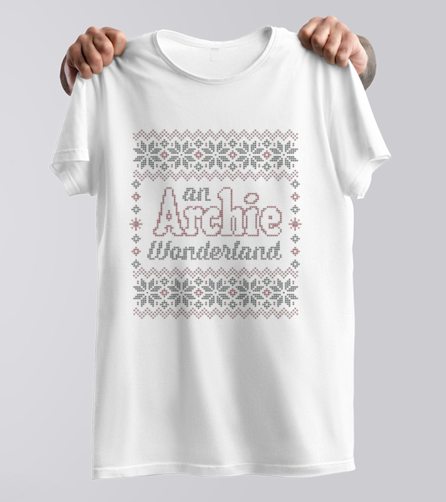 An Archie Wonderland Christmas Holiday Sweater T-Shirt