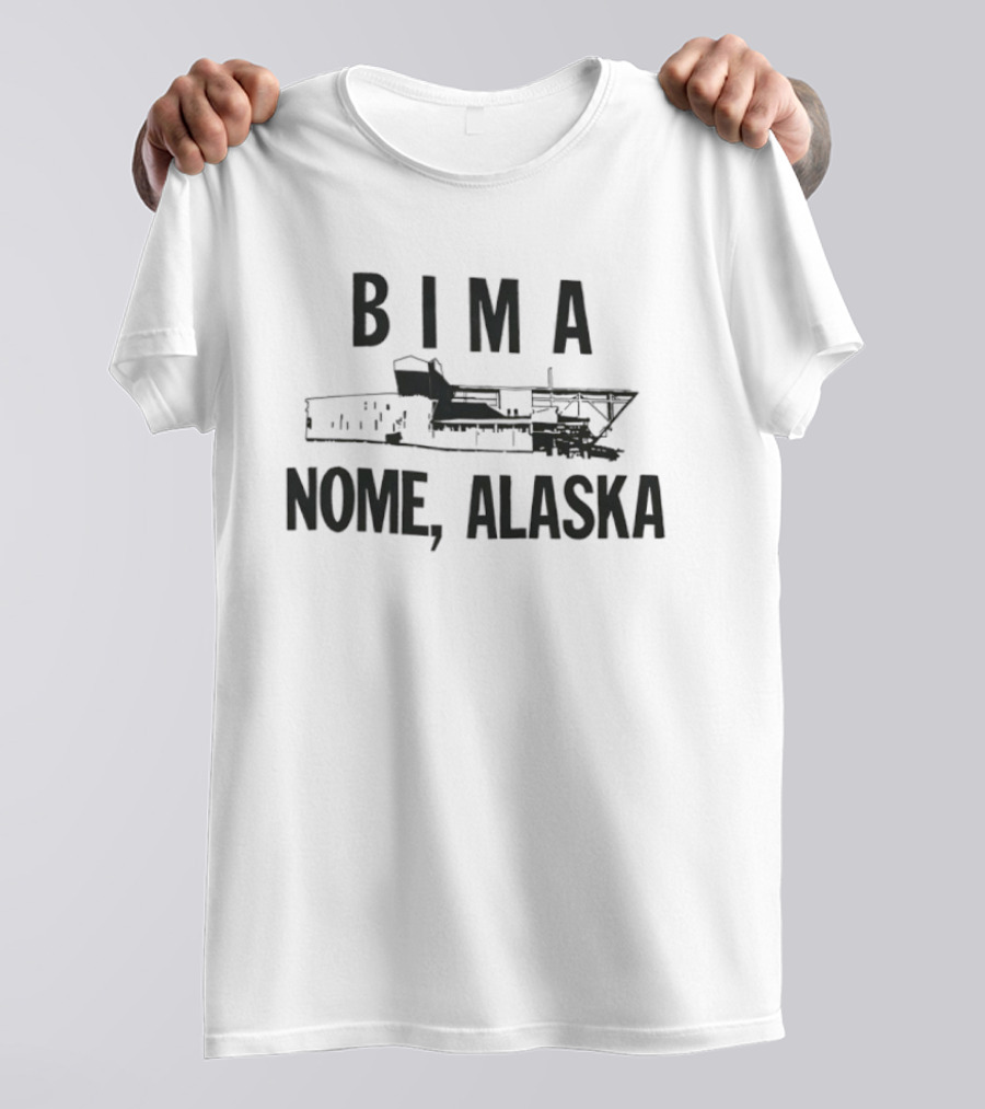 BIMA Nome Alaska Historical Mining Dredge T-Shirt