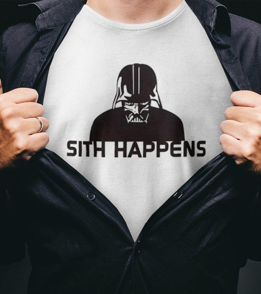 Star Wars Darth Vader Sith Happens T-Shirt