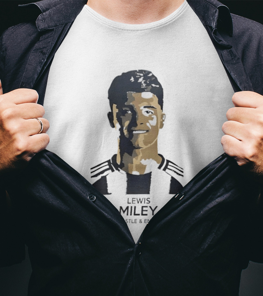 Lewis Miley Newcastle England Soccer Star T-Shirt