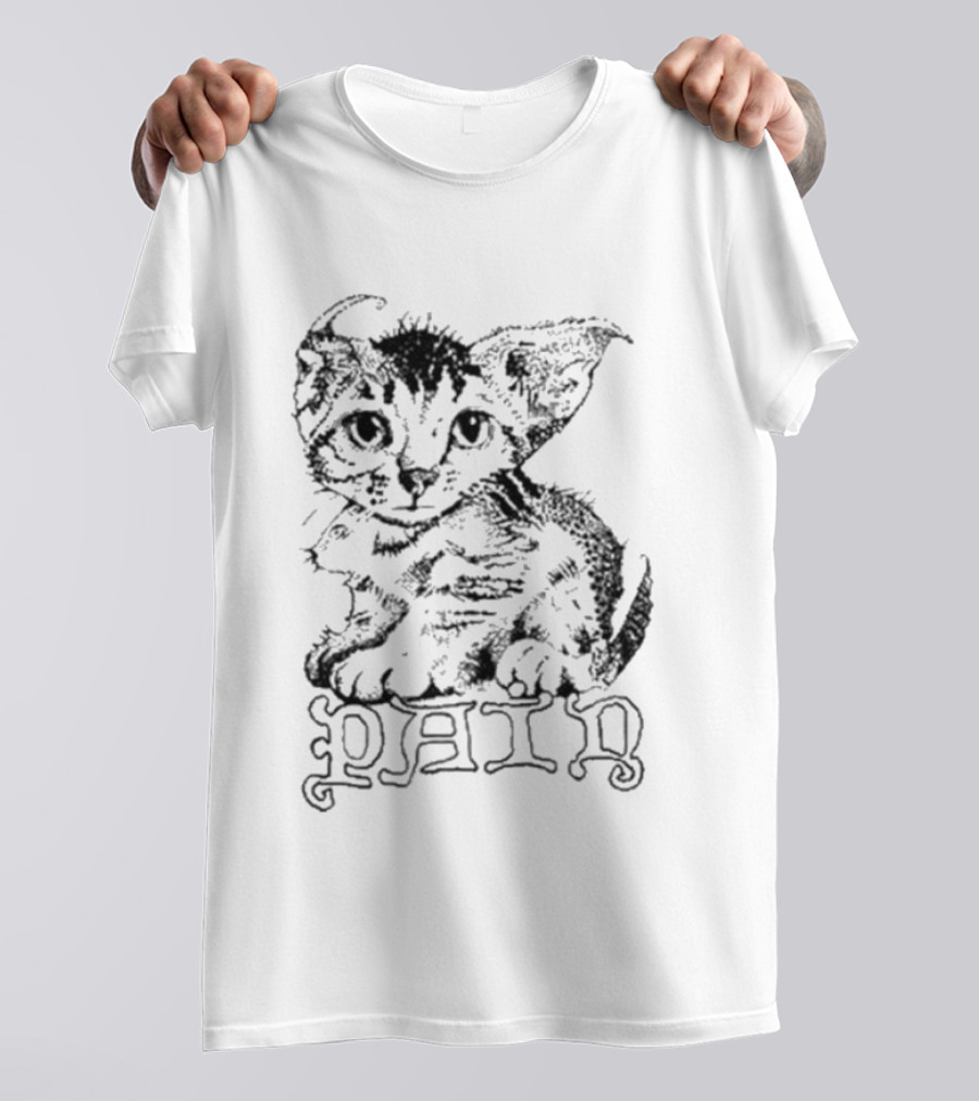 Henry Johnson Pain Cat Drawing T-Shirt