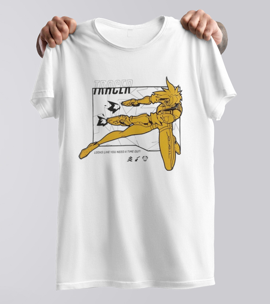 Tracer Over Looks Like You Need A Time Out T-Shirt
