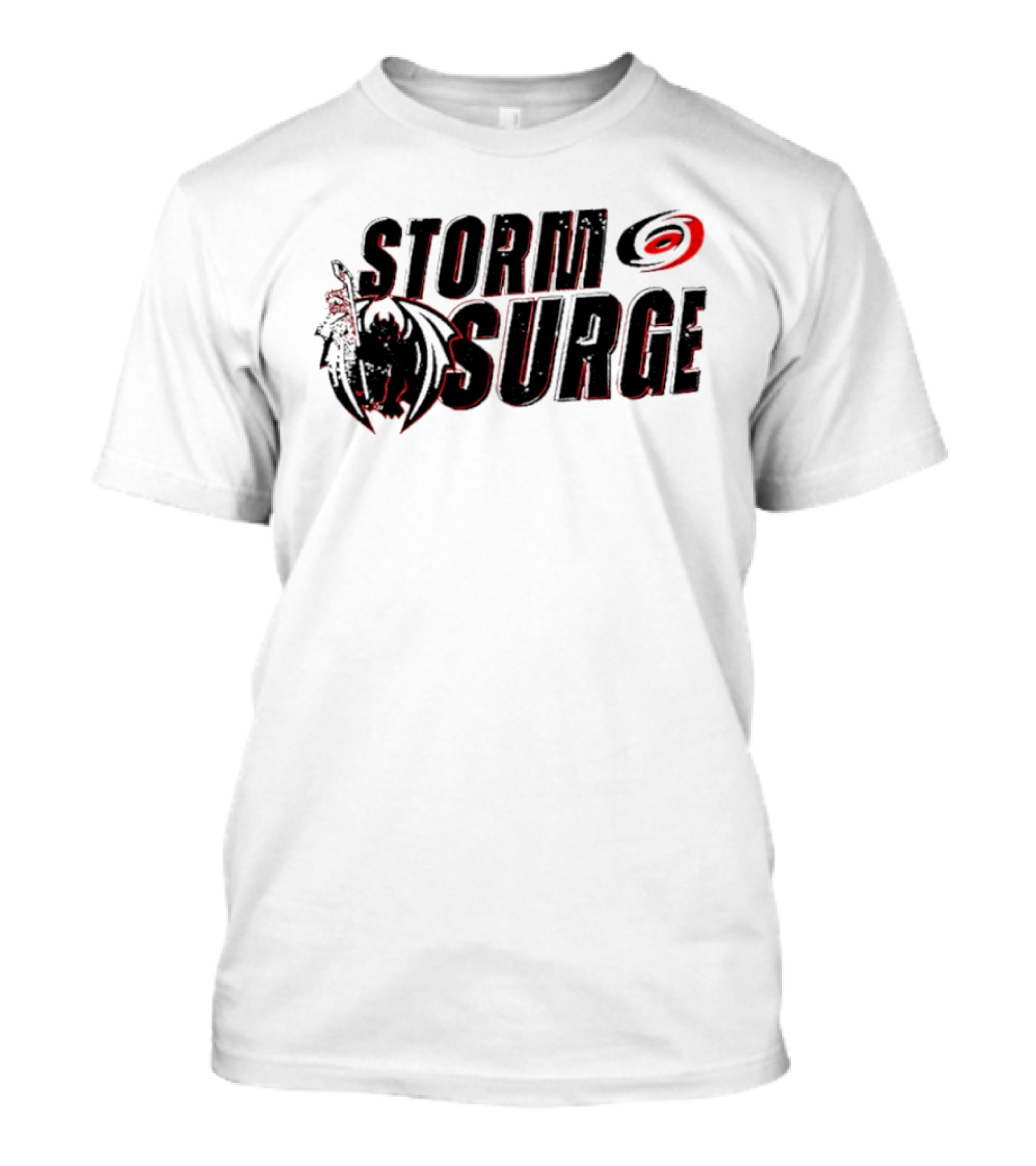 Storm Surge Carolina Hurricanes Hockey Dragon T-Shirt