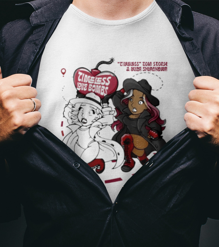 Timeless Love Bombs Bombing Run Retro Style Fashion T-Shirt
