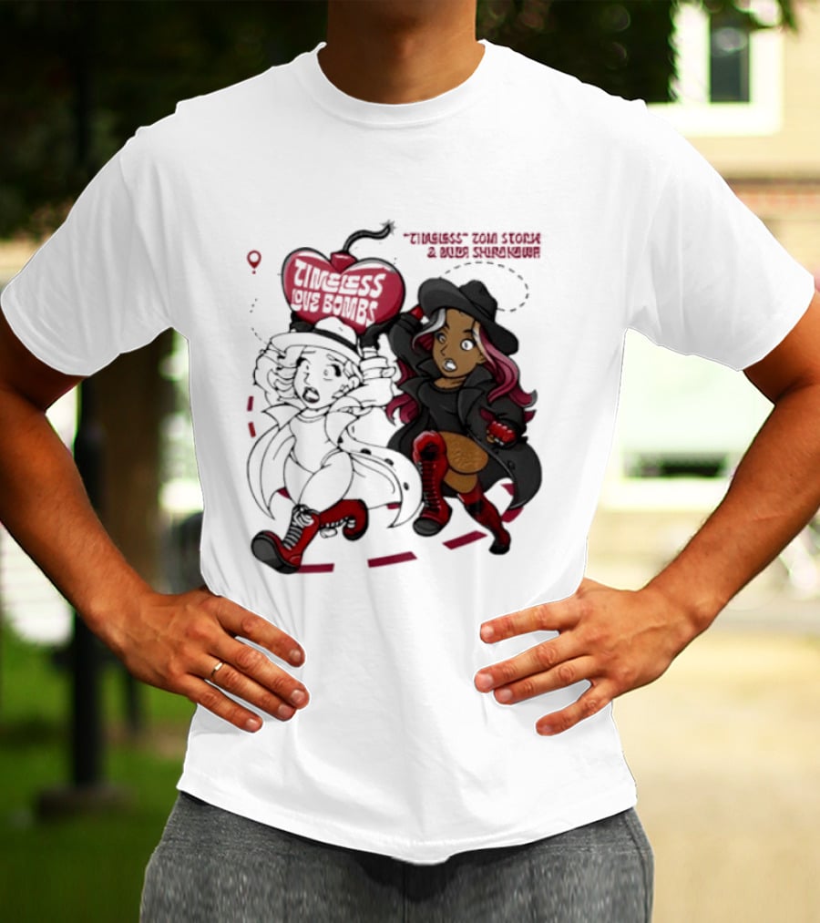 Timeless Love Bombs Bombing Run Retro Style Fashion T-Shirt