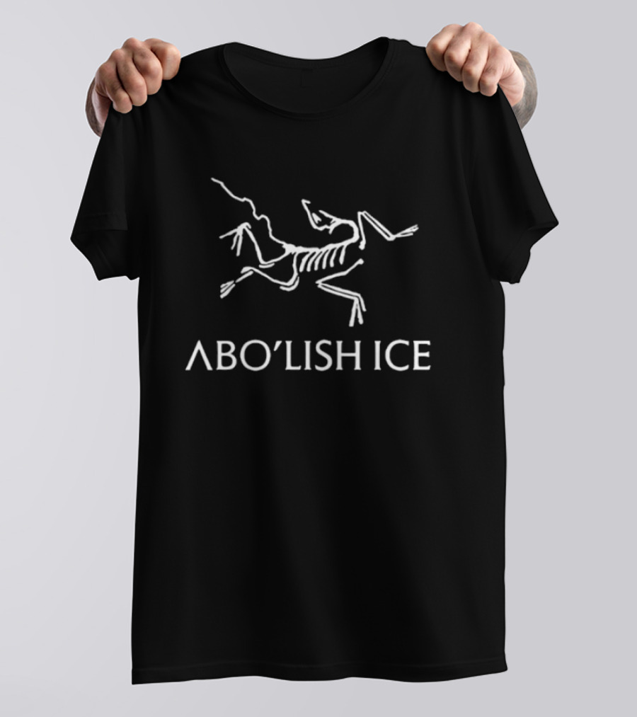 Abolish Ice Arc'teryx Skeleton T-Shirt
