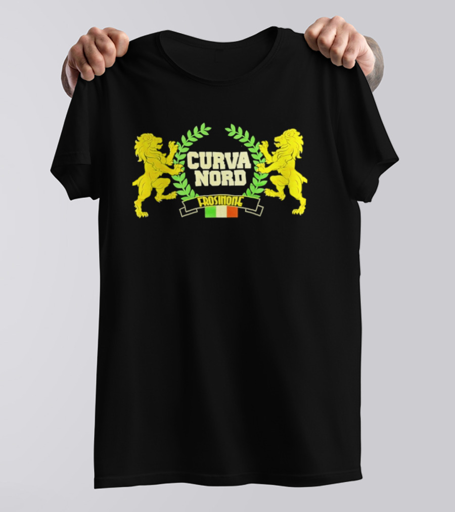 Curva Nord Frosinone Italy Flag Lions T-Shirt