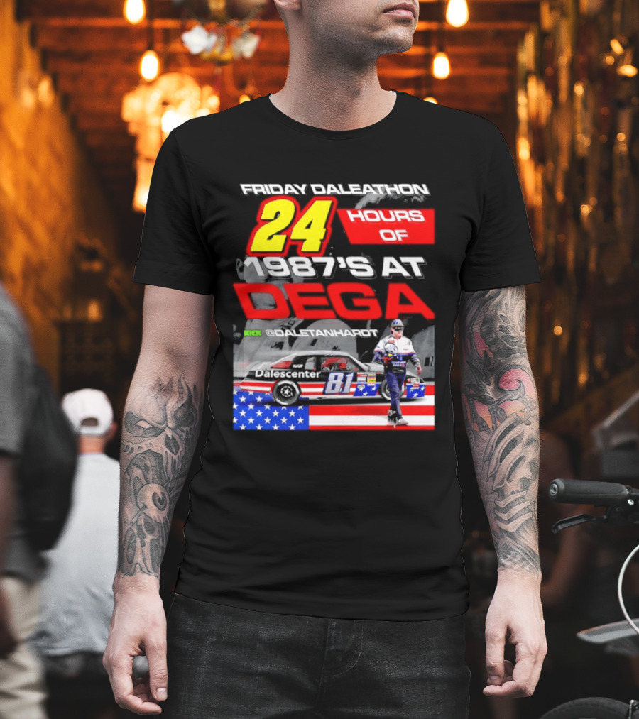 Friday Daleathon 24 Hours Of 1987's Race At Dega @DaleTanhardt 81 T-Shirt
