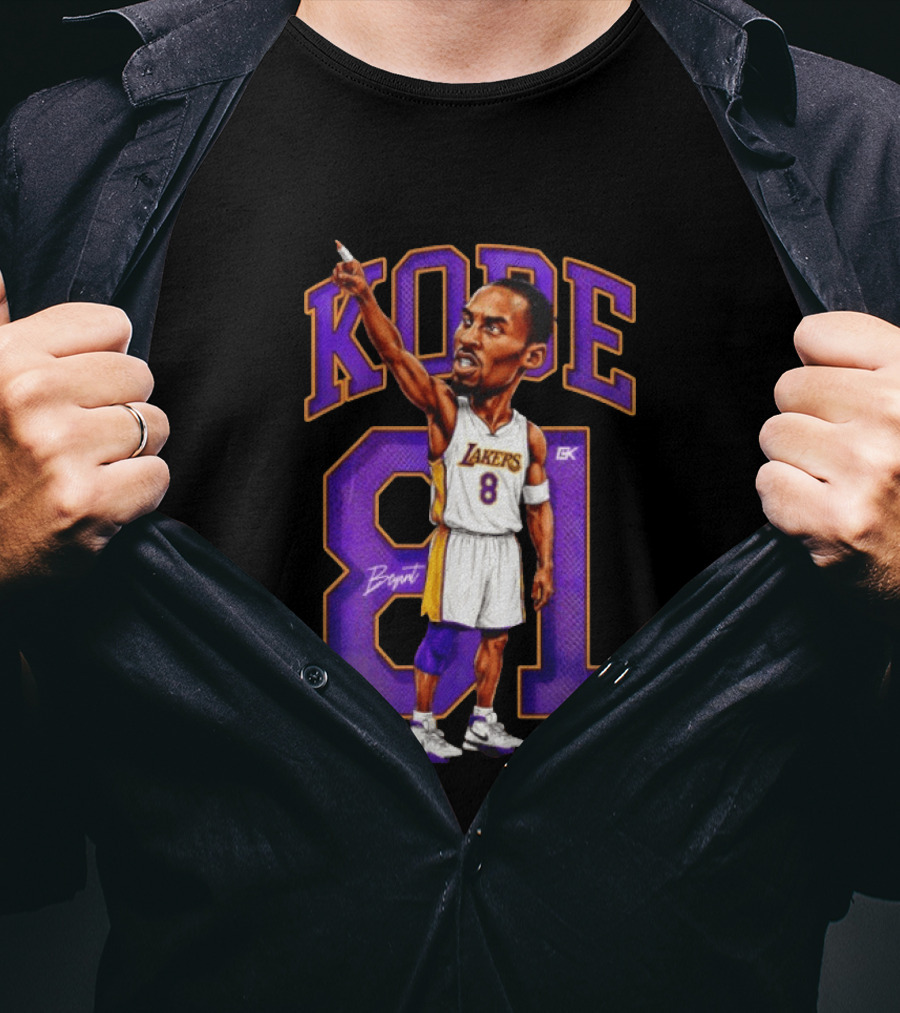 Kobe Bryant Lakers 81 Points Mamba T-Shirt