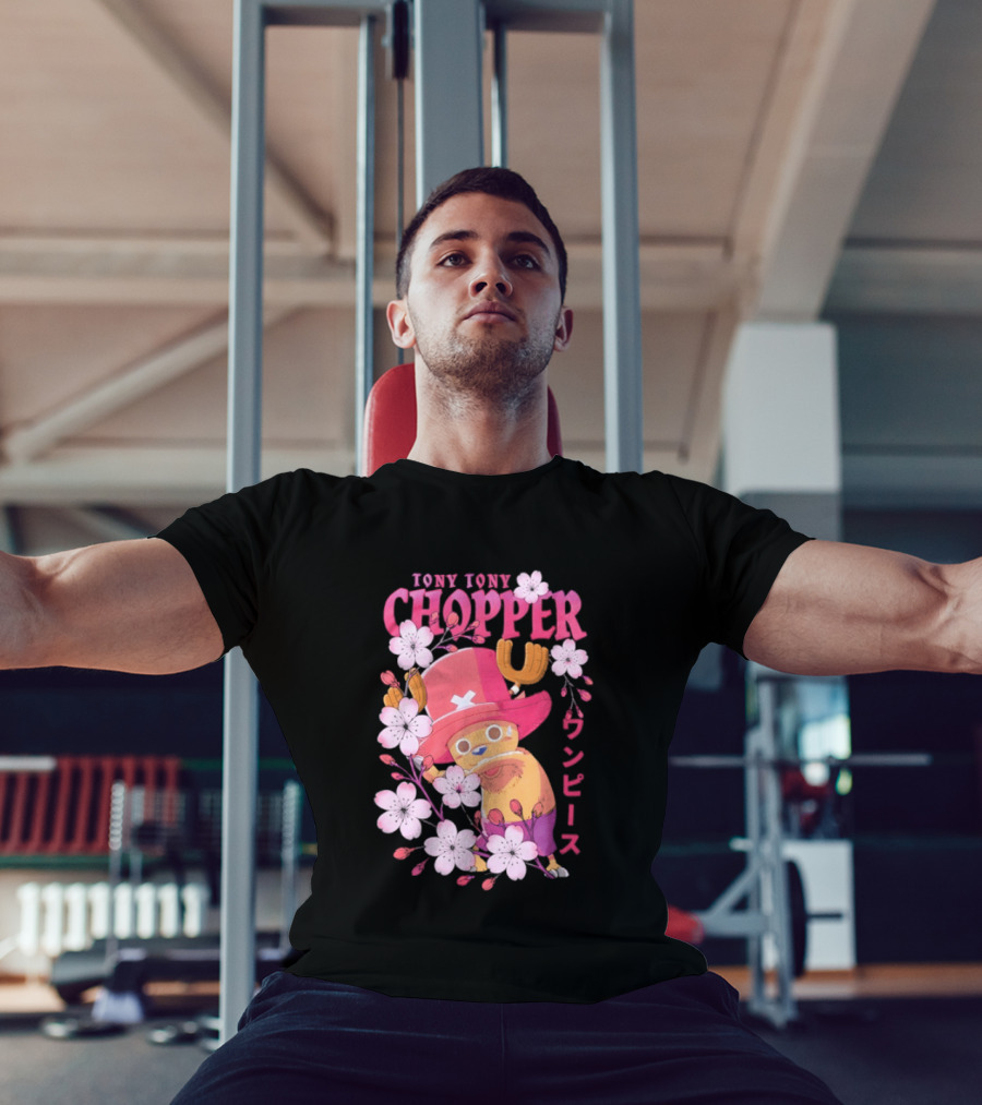 One Piece Tony Tony Chopper Sakura Blossom T-Shirt