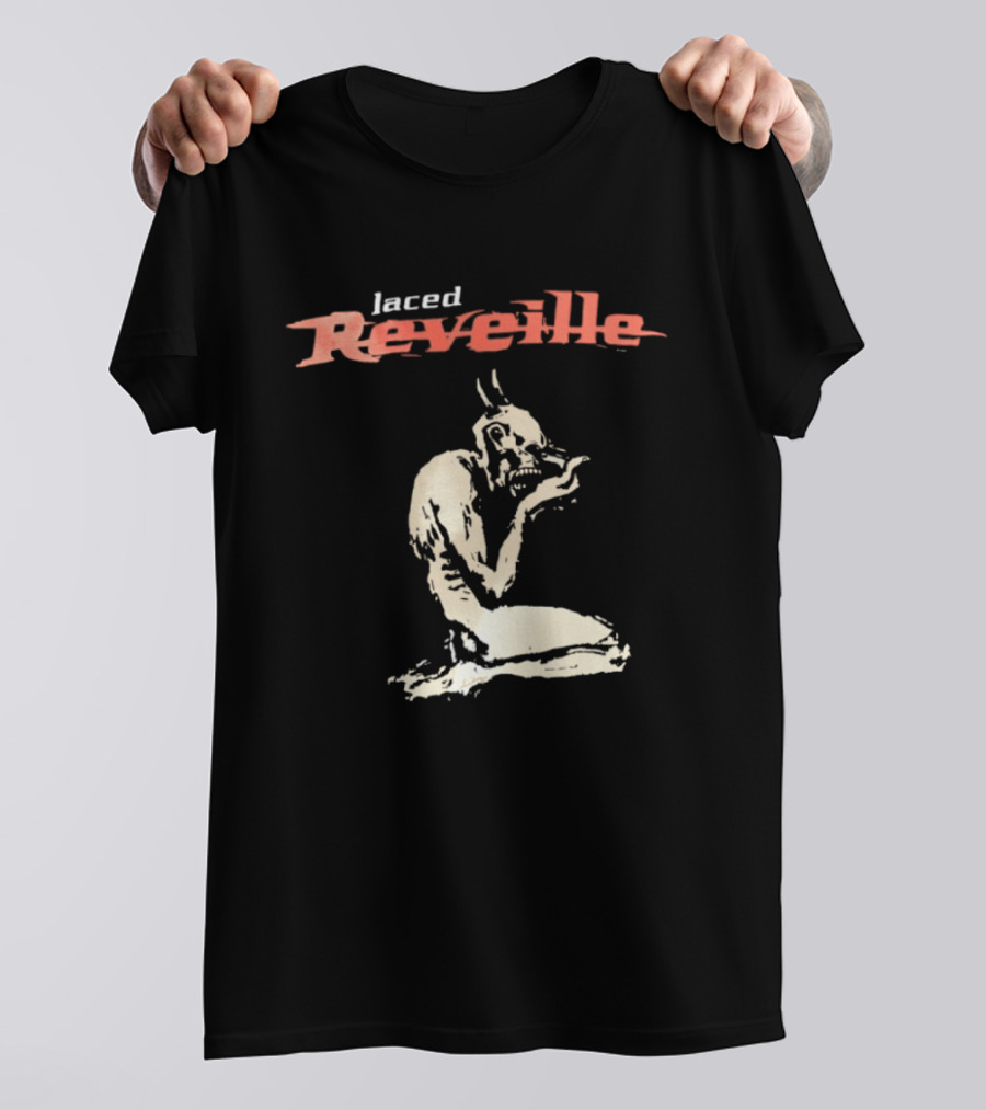 Laced Reveille Devil Figure Image T-Shirt