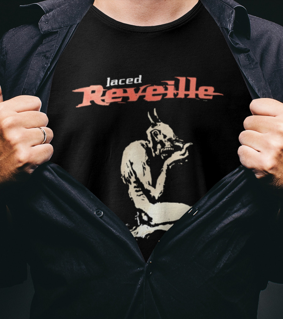 Laced Reveille Devil Figure Image T-Shirt