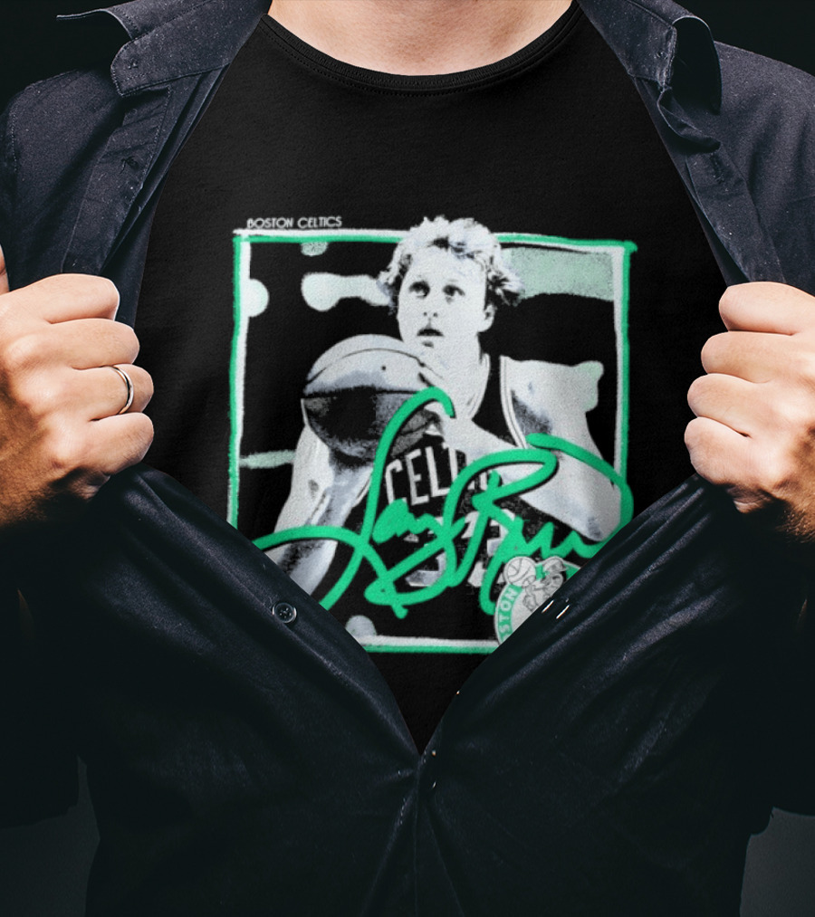 Larry Bird Boston Celtics NBA Legend T-Shirt