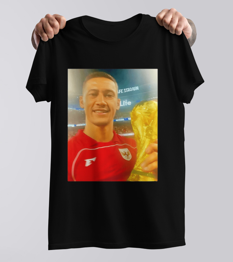 Life Stadium Álex Grimaldo Bundesliga Trophy Event Image T-Shirt