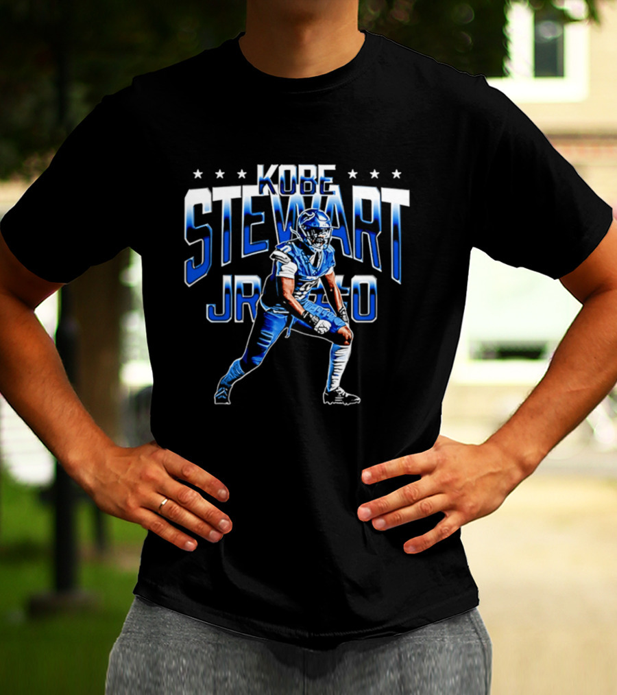 Kobe Stewart Jr Football Buffalo NCAA Stars T-Shirt