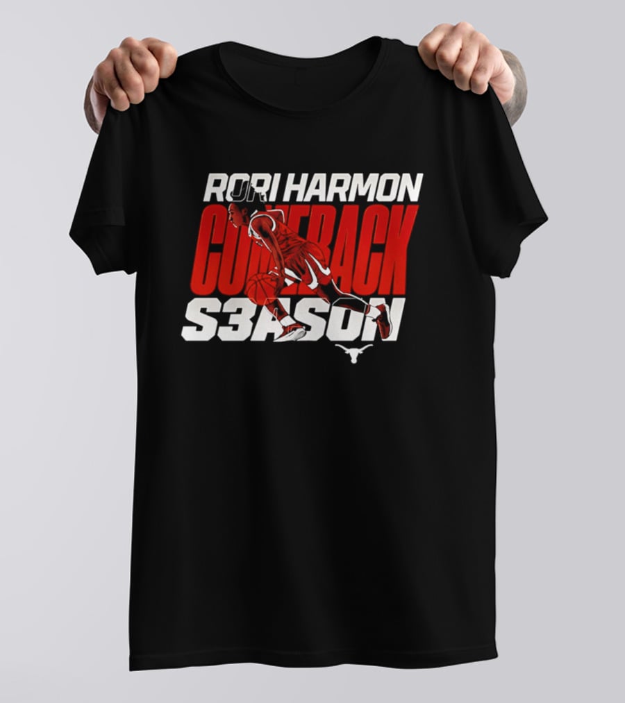 Rori Harmon Comeback Season Texas Basketball NCAA T-Shirt